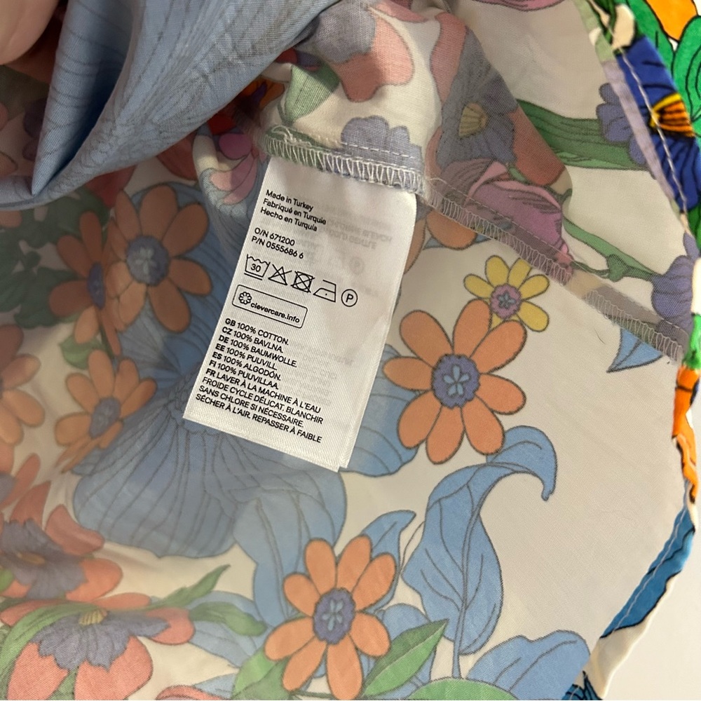 H&M Floral Off-Shoulder Top - Multicolor - Picture 4 of 6